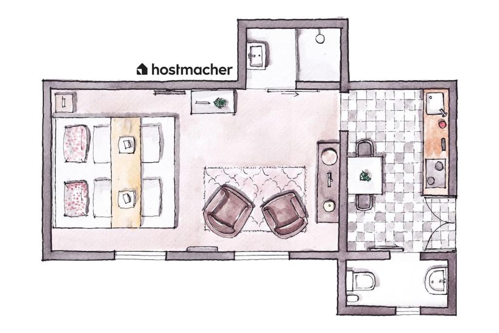 Practical 1Br Flat By Center By Hm Lejlighed Wien Eksteriør billede